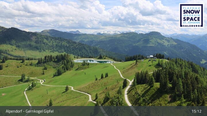 Archiv Foto Webcam Gernkogel, St. Johann Alpendorf