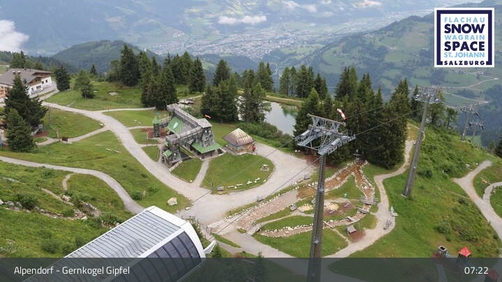 Archiv Foto Webcam Gernkogel, St. Johann Alpendorf