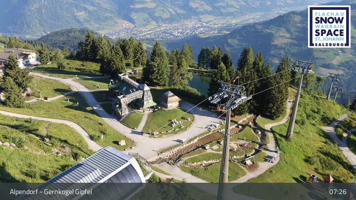 Archiv Foto Webcam Gernkogel, St. Johann Alpendorf