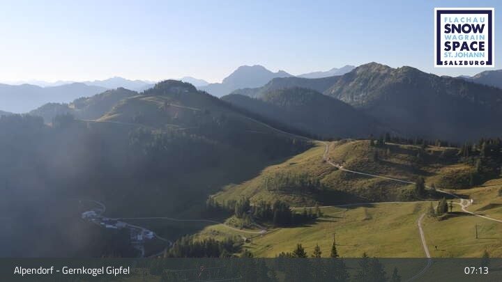 Archiv Foto Webcam Gernkogel, St. Johann Alpendorf