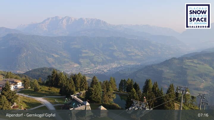Archiv Foto Webcam Gernkogel, St. Johann Alpendorf