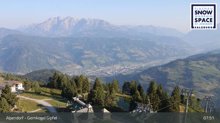 Archiv Foto Webcam Gernkogel, St. Johann Alpendorf
