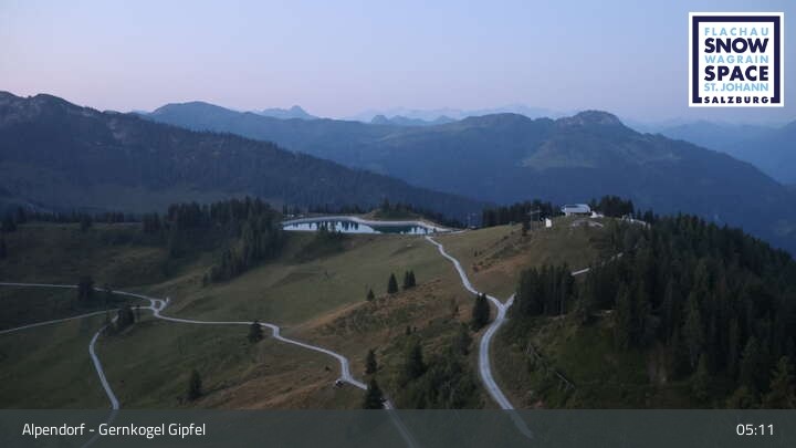 Archived image Webcam mountain "Gernkogel" in St. Johann Alpendorf