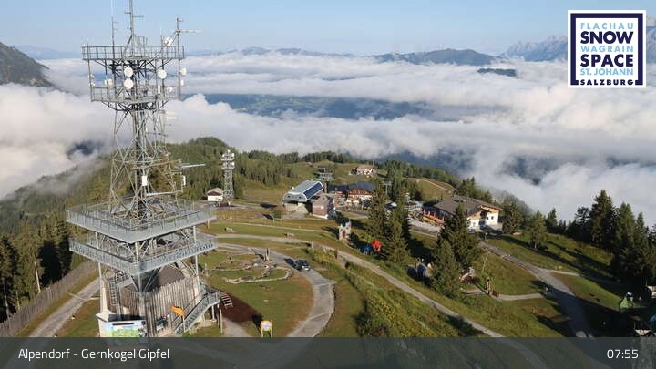Archiv Foto Webcam Gernkogel, St. Johann Alpendorf