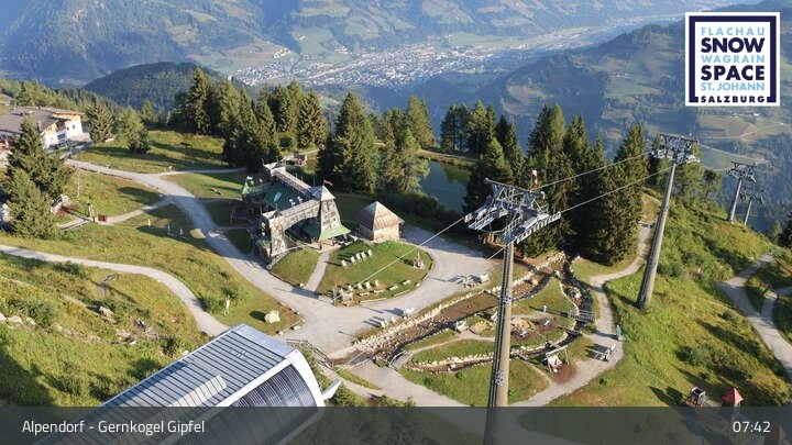 Archiv Foto Webcam Gernkogel, St. Johann Alpendorf