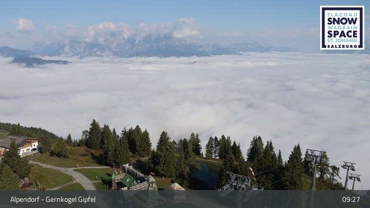 Archiv Foto Webcam Gernkogel, St. Johann Alpendorf