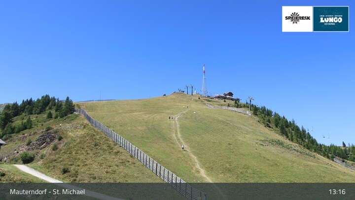Archived image Webcam Grosseckbahn Sender Top Station