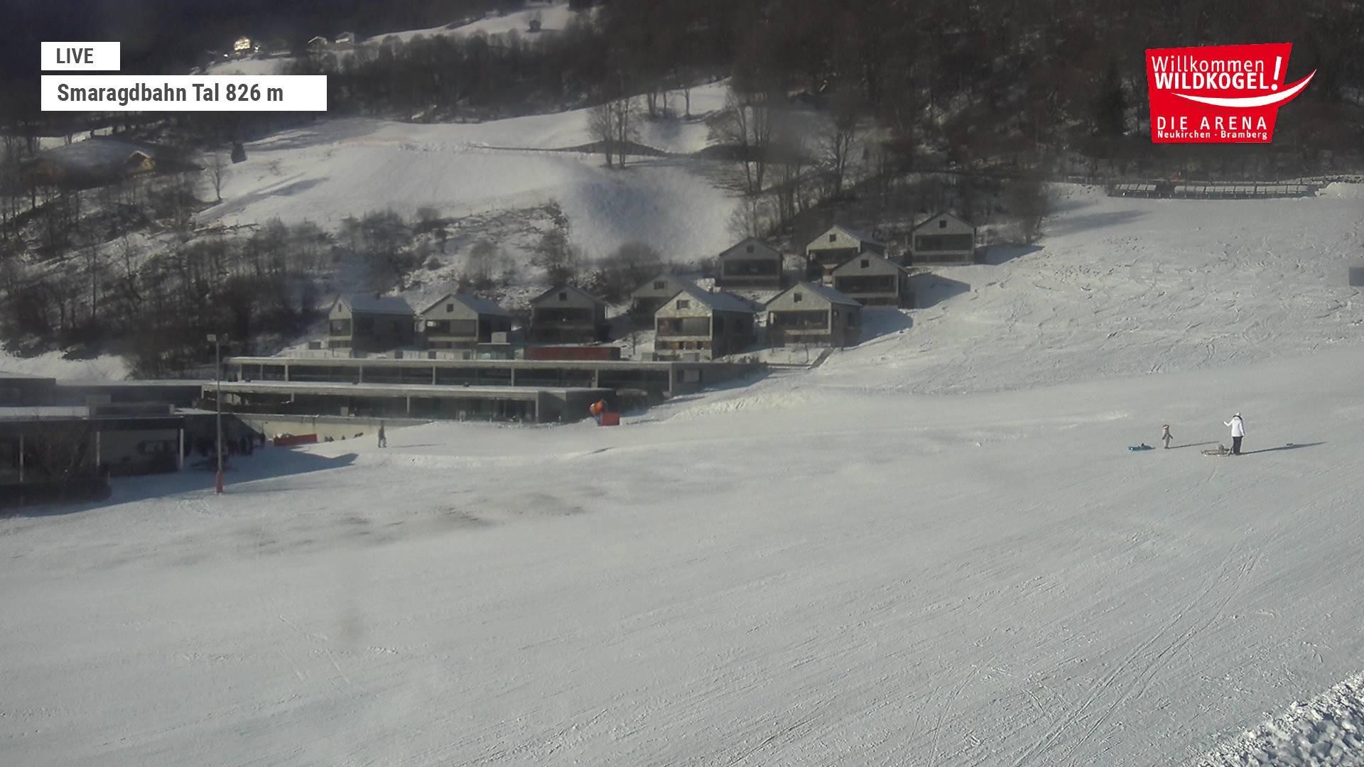 Archiv Foto Webcam Wildkogel: Frühmesserbahn - Bergstation