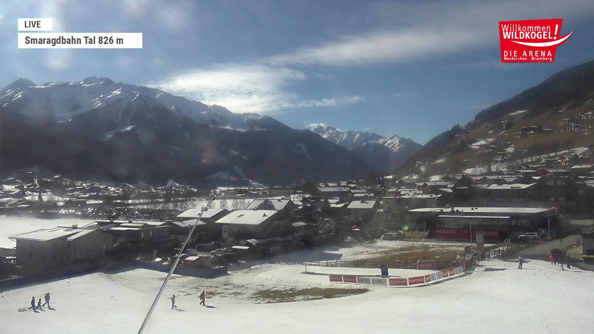 Archiv Foto Webcam Wildkogel: Frühmesserbahn - Bergstation