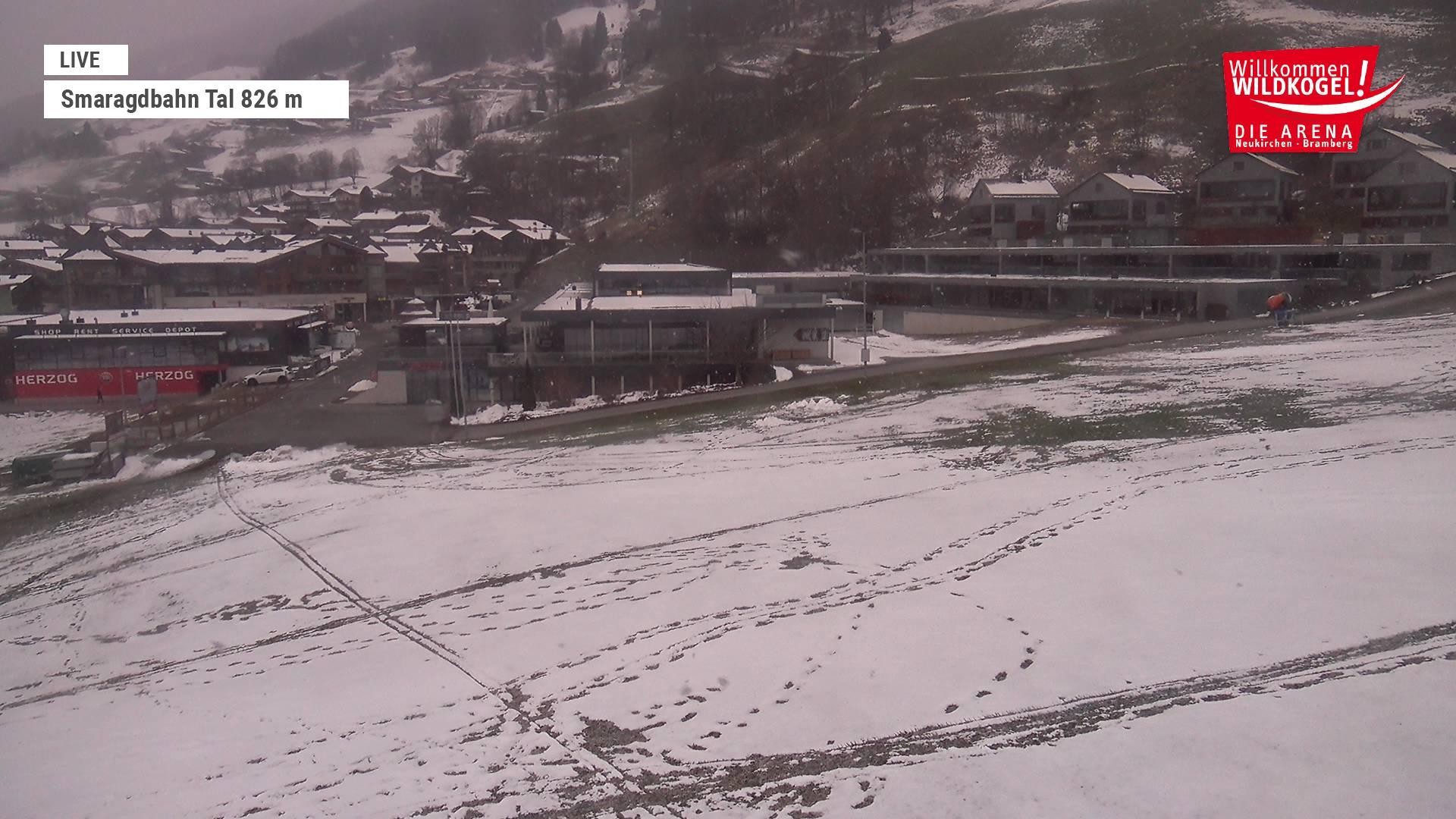 Archiv Foto Webcam Wildkogel: Frühmesserbahn - Bergstation