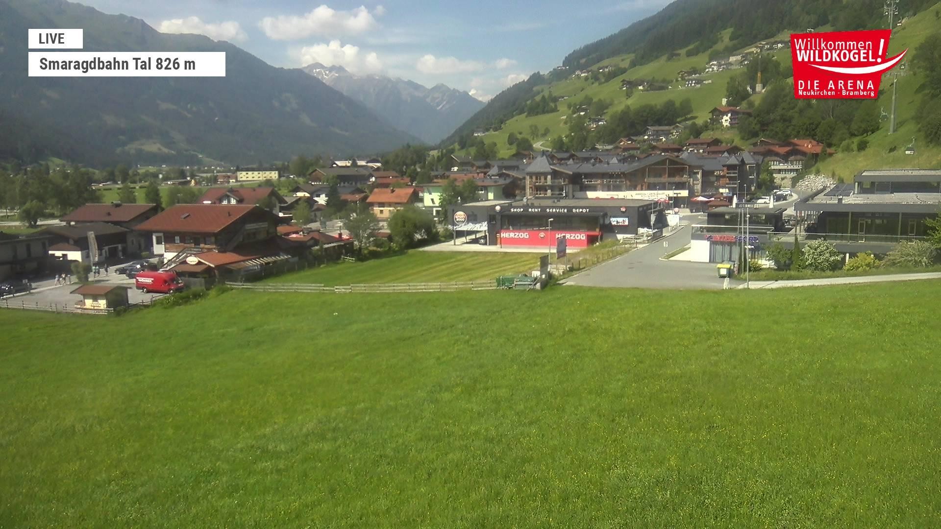 Archiv Foto Webcam Wildkogel: Frühmesserbahn - Bergstation