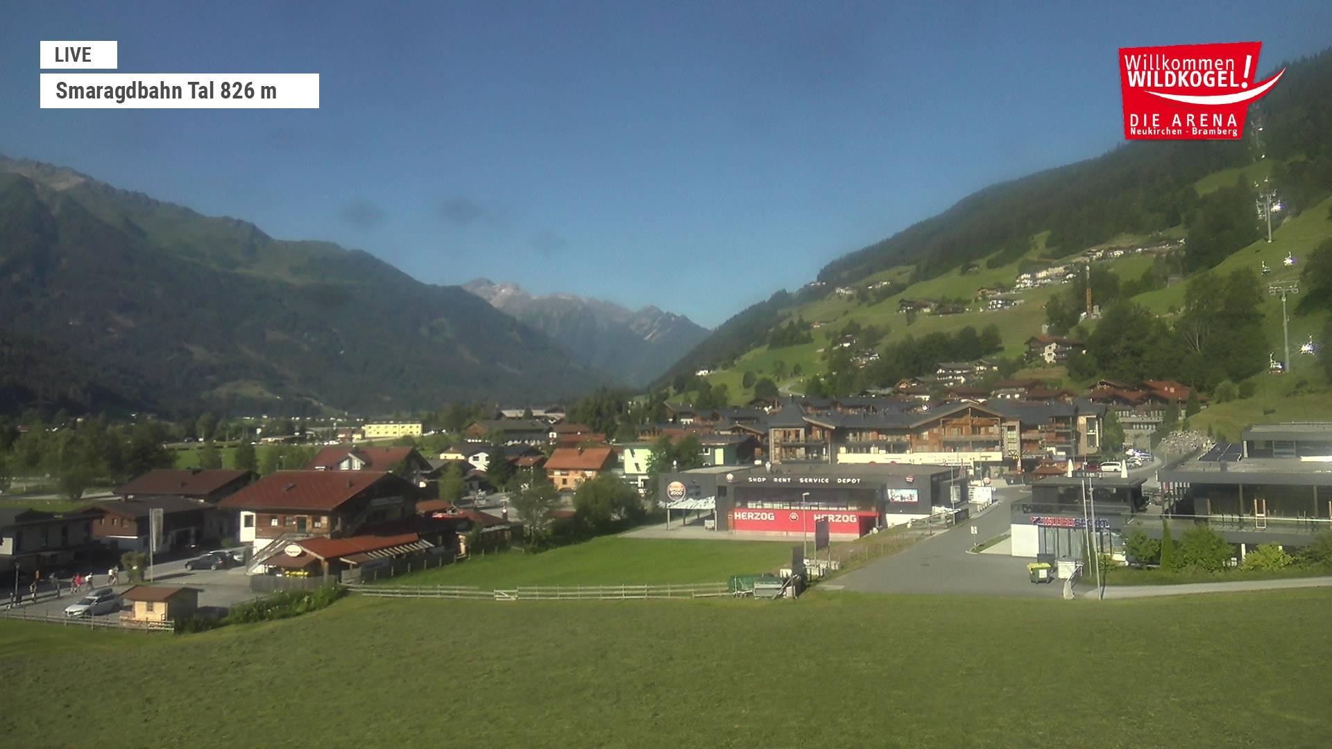 Archiv Foto Webcam Wildkogel: Frühmesserbahn - Bergstation