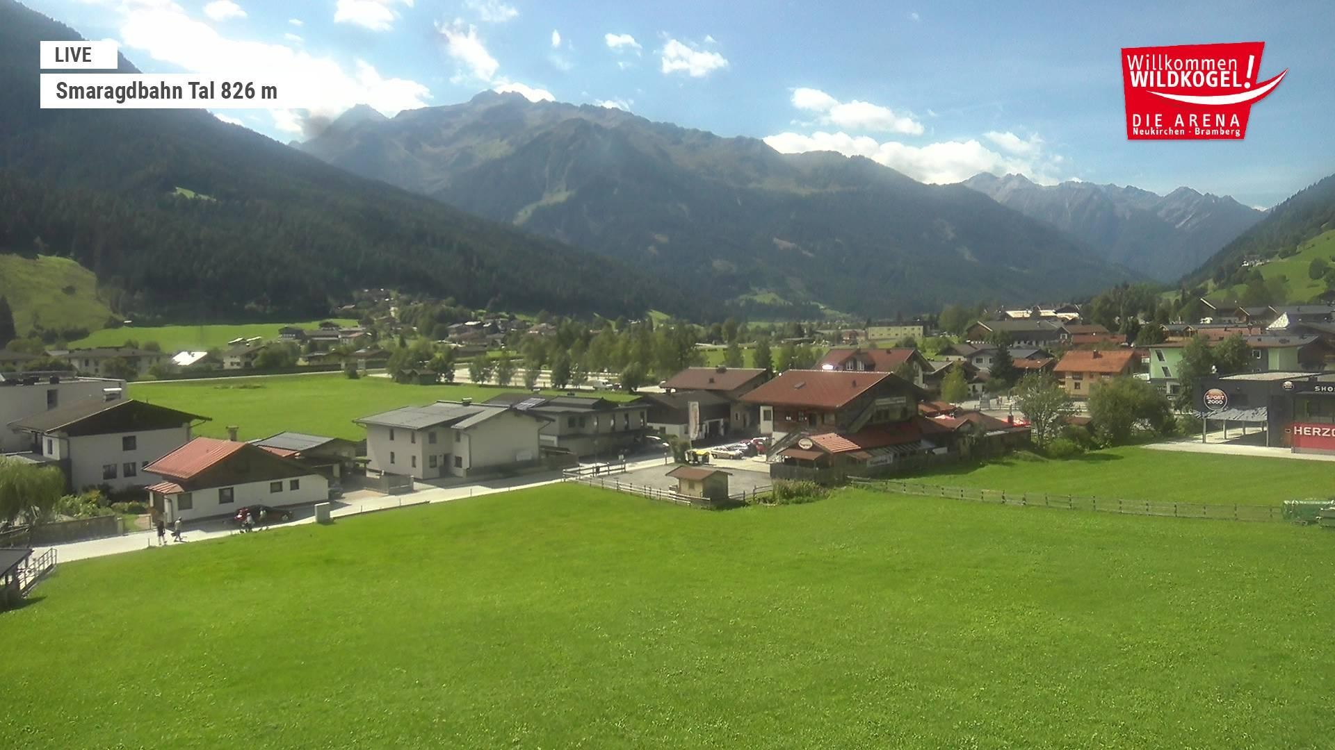 Archiv Foto Webcam Wildkogel: Frühmesserbahn - Bergstation