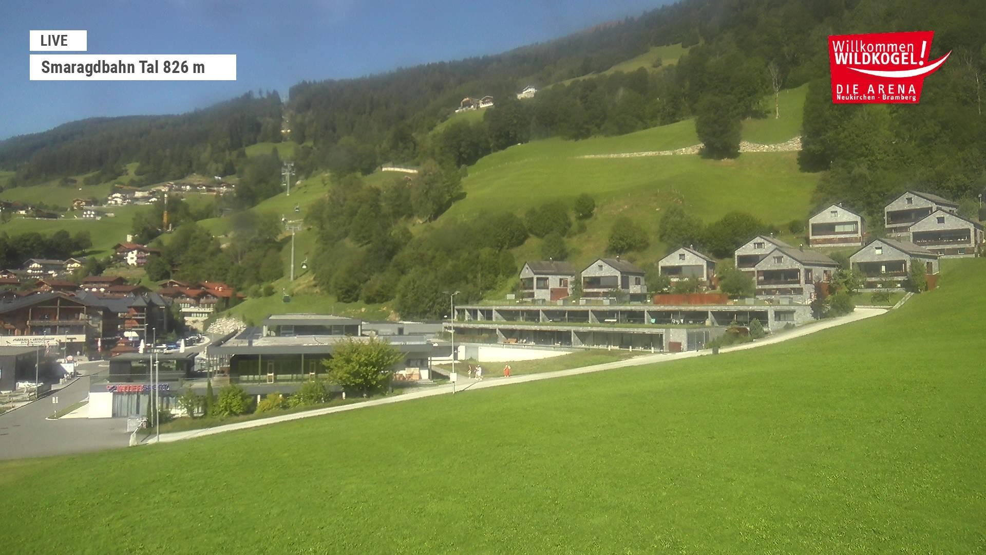 Archiv Foto Webcam Wildkogel: Frühmesserbahn - Bergstation