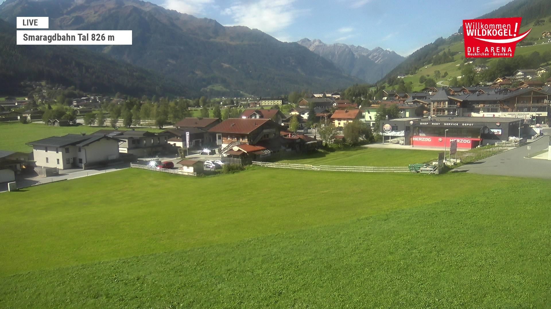 Archiv Foto Webcam Wildkogel: Frühmesserbahn - Bergstation