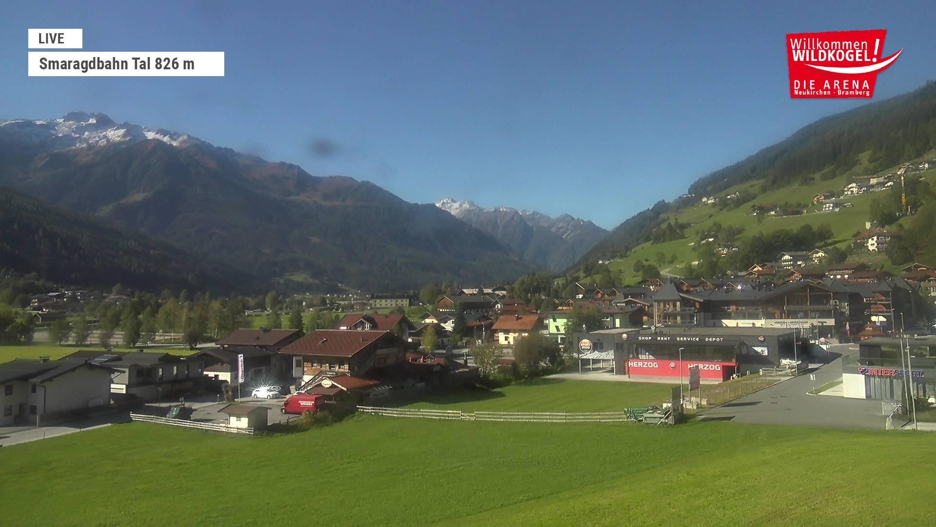 Archiv Foto Webcam Wildkogel: Frühmesserbahn - Bergstation