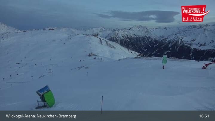 Archiv Foto Webcam Kitzbüheler Alpen: Wildkogel-Arena