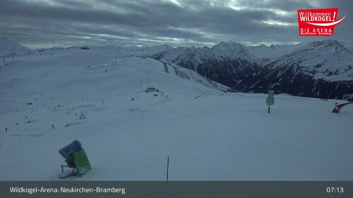 Archiv Foto Webcam Kitzbüheler Alpen: Wildkogel-Arena