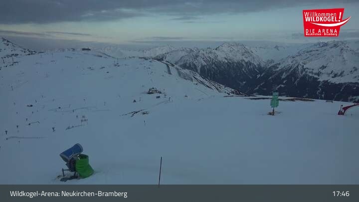 Archived image Webcam Kitzbühel Alps: Wildkogel-Arena