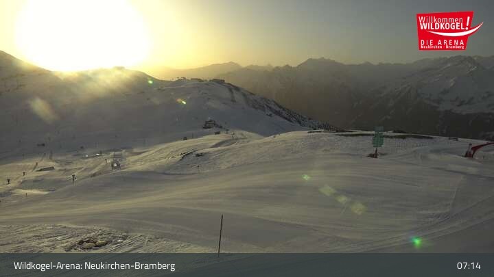 Archiv Foto Webcam Kitzbüheler Alpen: Wildkogel-Arena