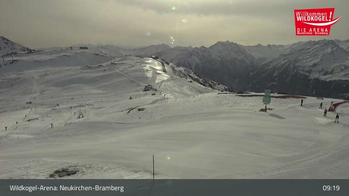 Archiv Foto Webcam Kitzbüheler Alpen: Wildkogel-Arena