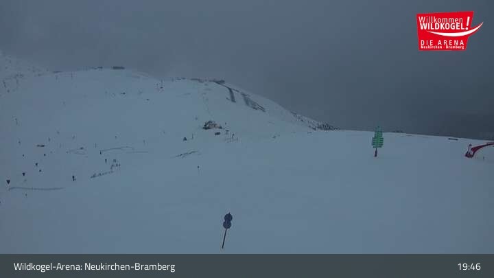 Archived image Webcam Kitzbühel Alps: Wildkogel-Arena