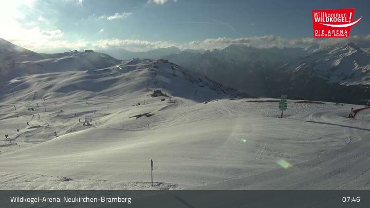 Archiv Foto Webcam Kitzbüheler Alpen: Wildkogel-Arena