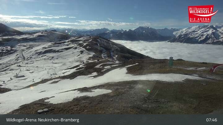 Archiv Foto Webcam Kitzbüheler Alpen: Wildkogel-Arena