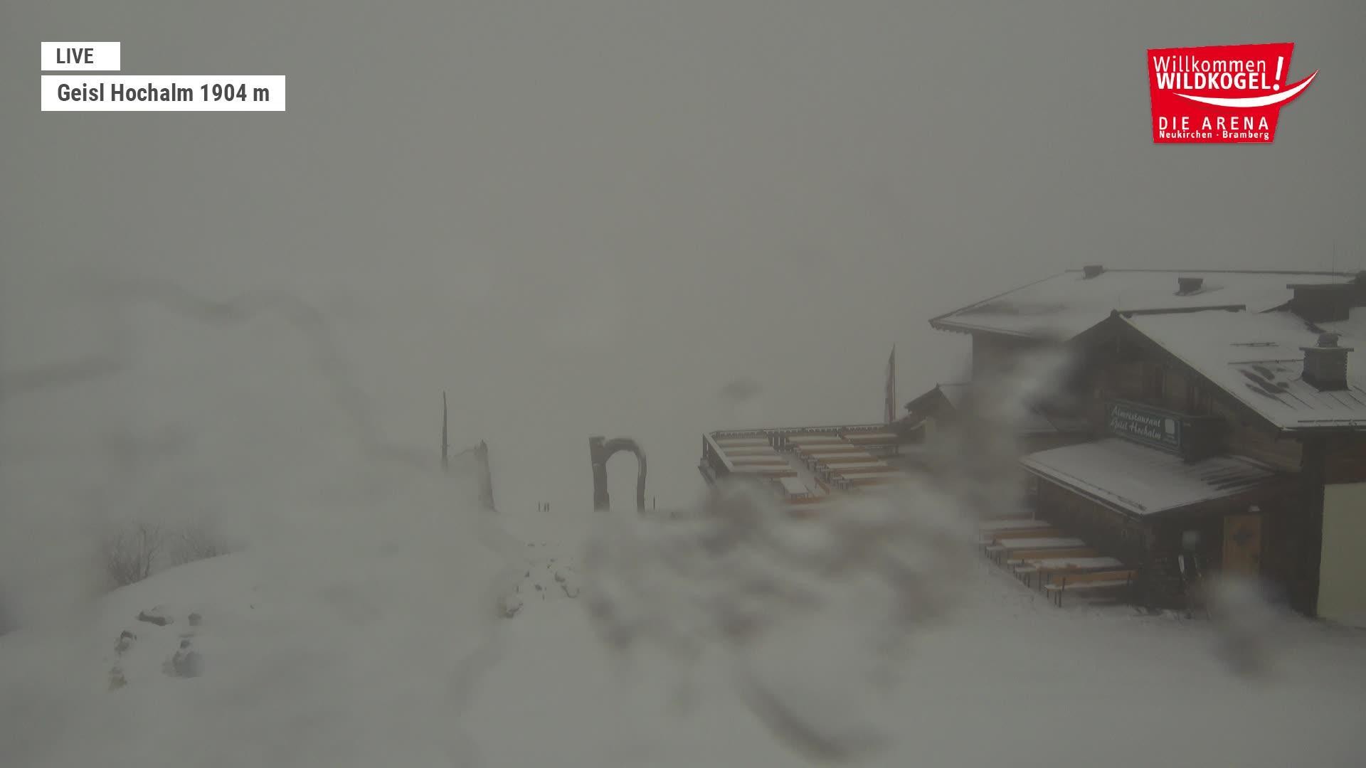 Archiv Foto Webcam Aussichts-Bergrestaurant Wildkogel-Arena