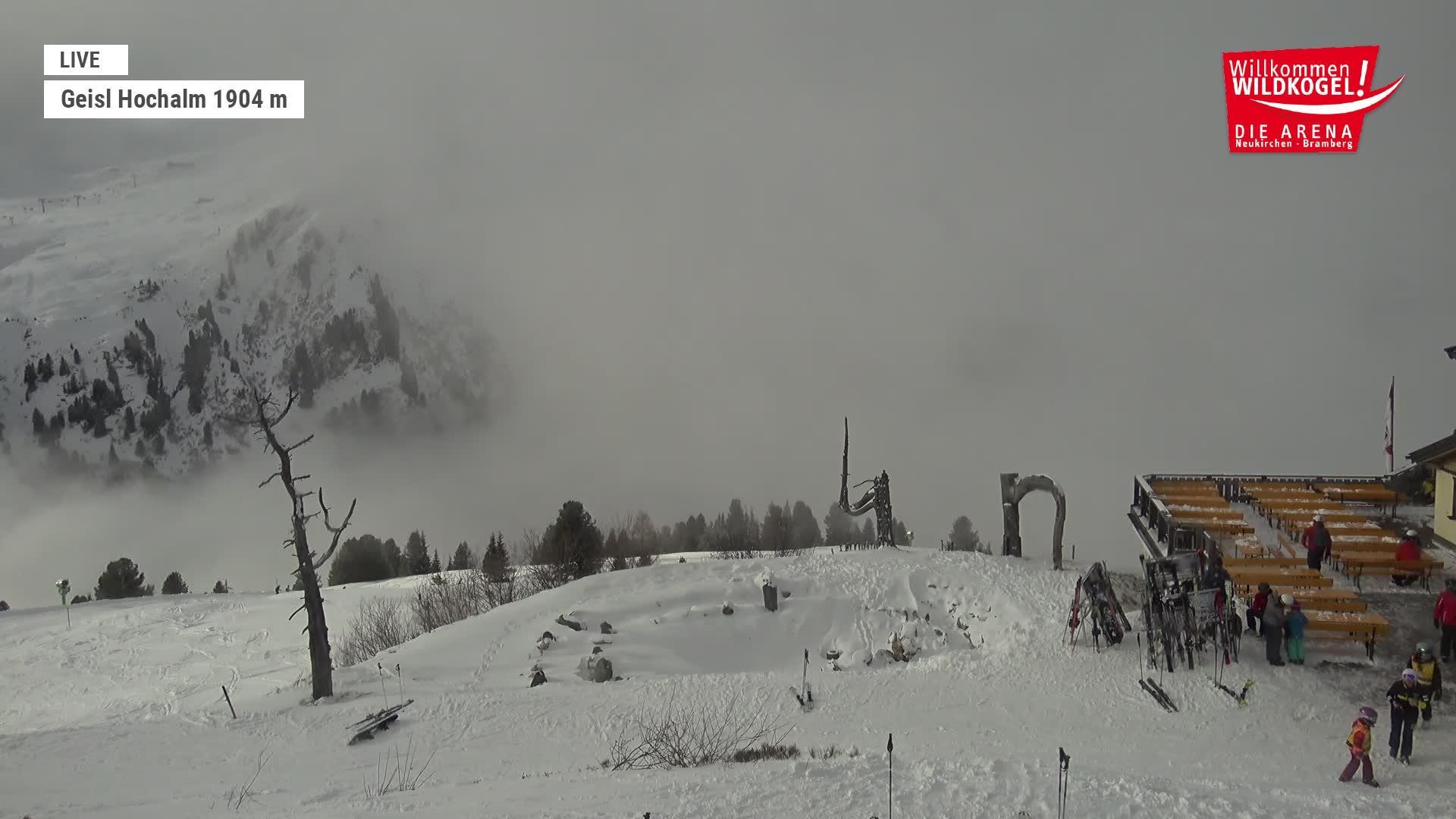 Archiv Foto Webcam Aussichts-Bergrestaurant Wildkogel-Arena