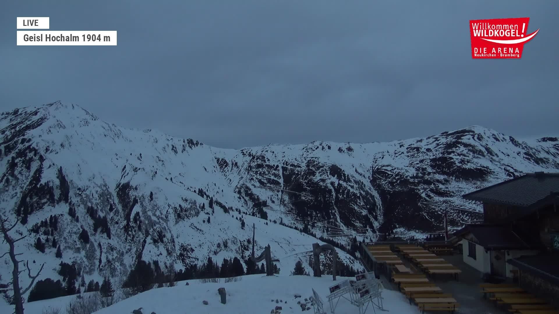 Archiv Foto Webcam Aussichts-Bergrestaurant Wildkogel-Arena