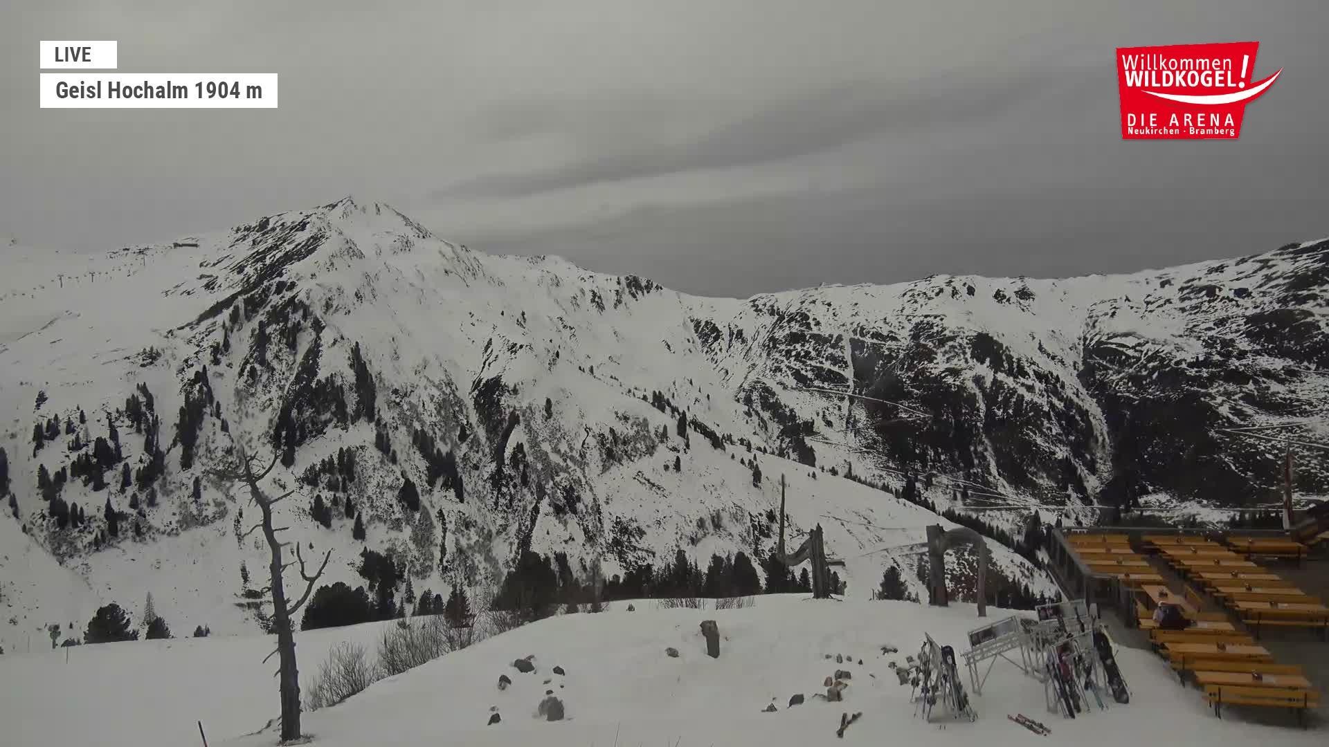 Archiv Foto Webcam Aussichts-Bergrestaurant Wildkogel-Arena