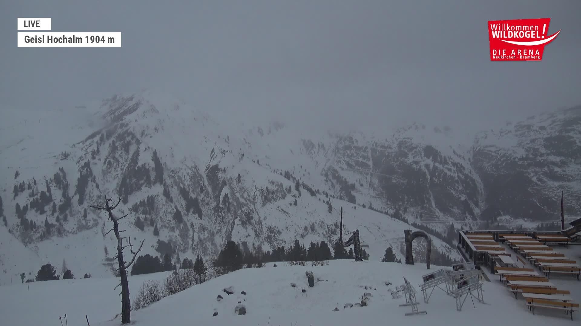 Archiv Foto Webcam Aussichts-Bergrestaurant Wildkogel-Arena