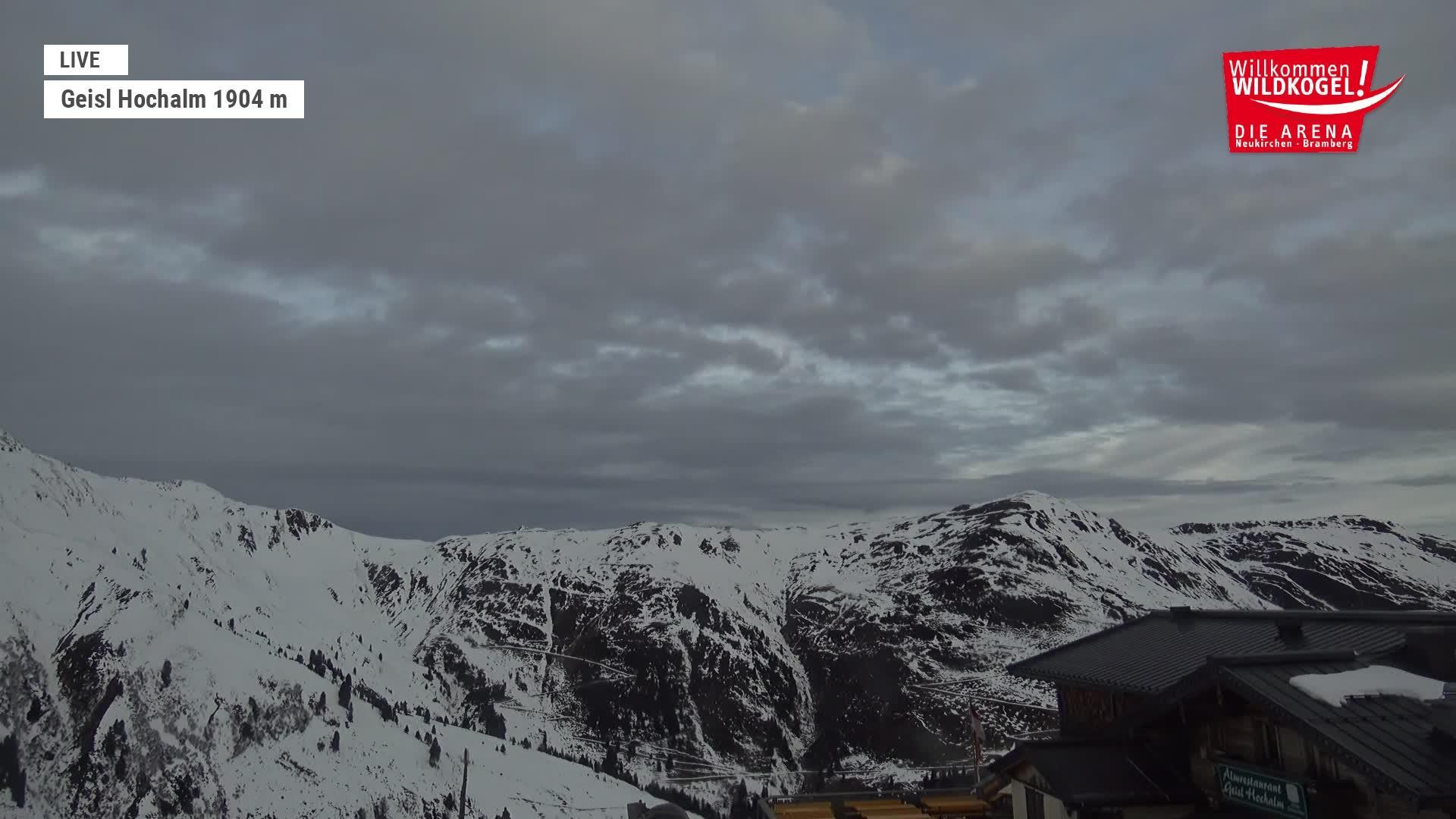 Archiv Foto Webcam Aussichts-Bergrestaurant Wildkogel-Arena