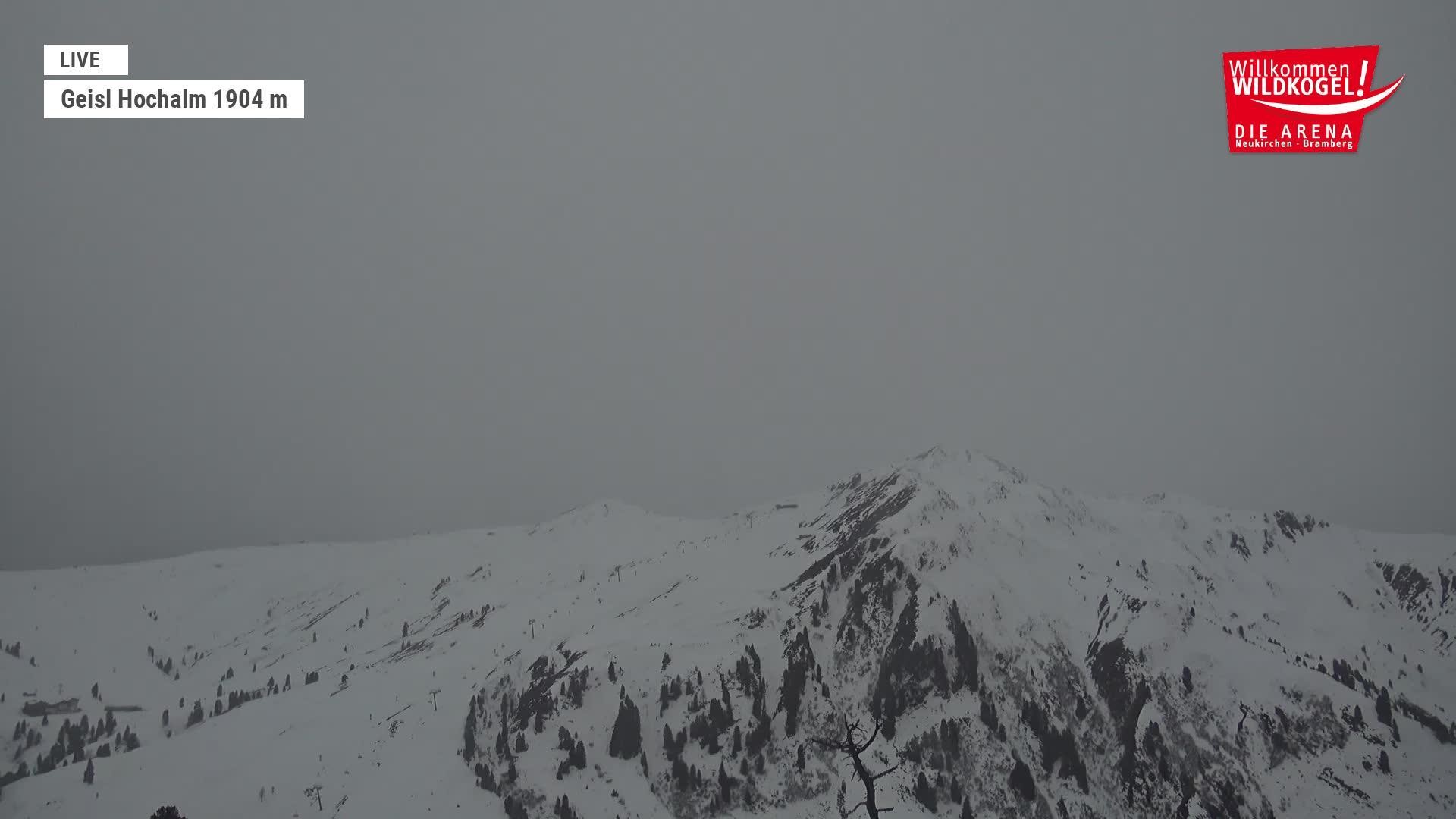 Archived image Webcam Panorama restaurant Wildkogel-Arena