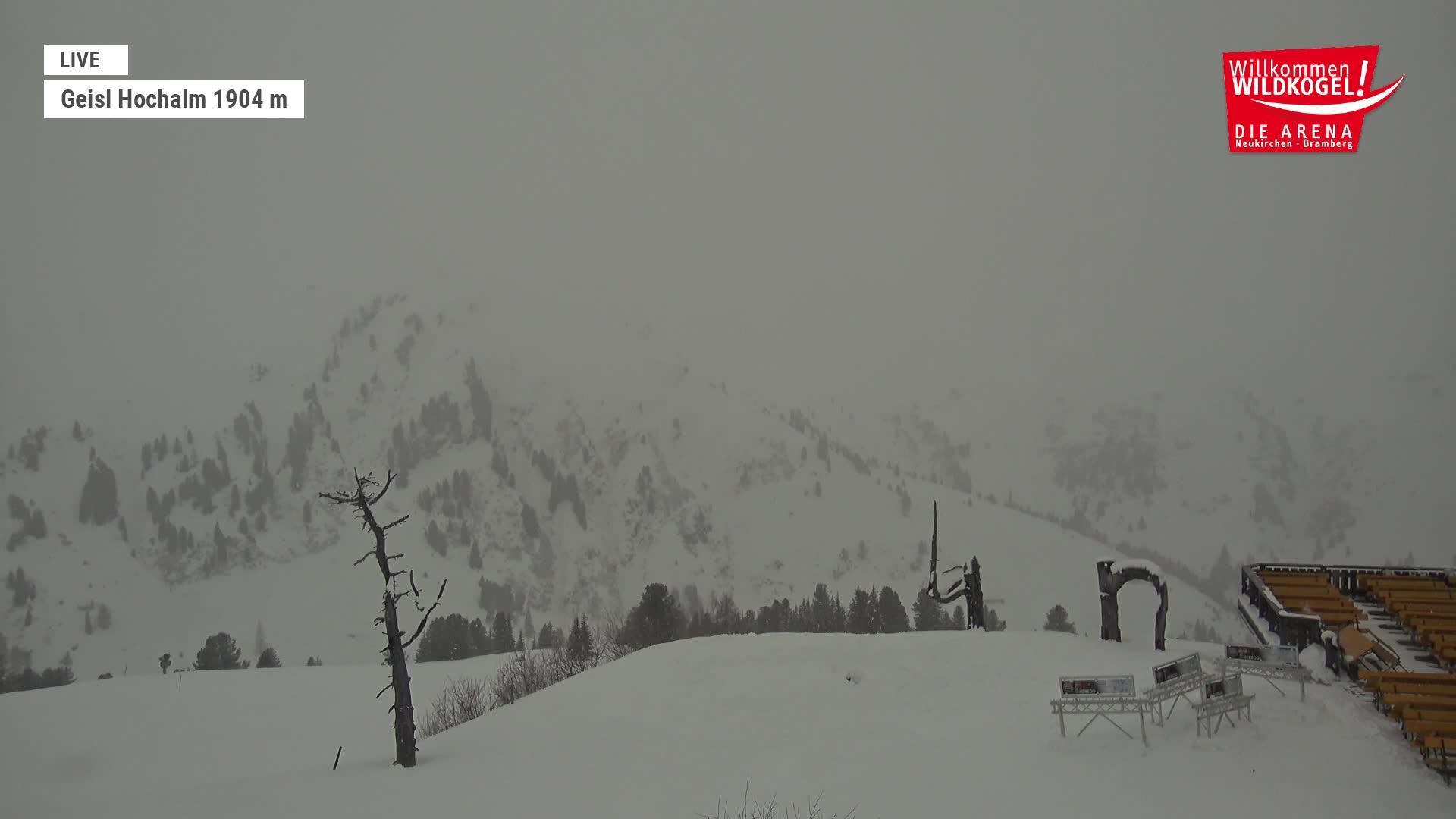 Archiv Foto Webcam Aussichts-Bergrestaurant Wildkogel-Arena