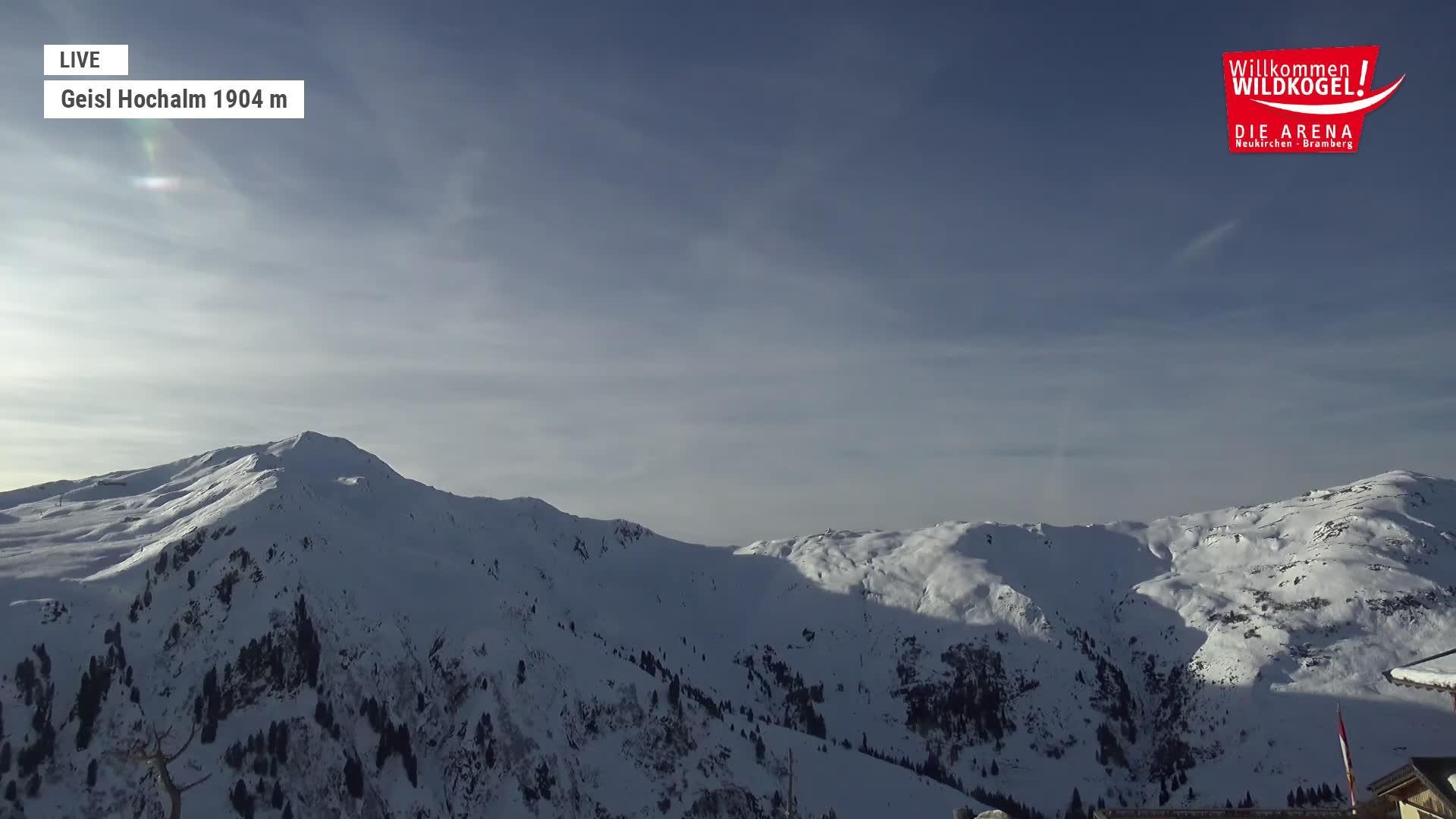 Archived image Webcam Panorama restaurant Wildkogel-Arena