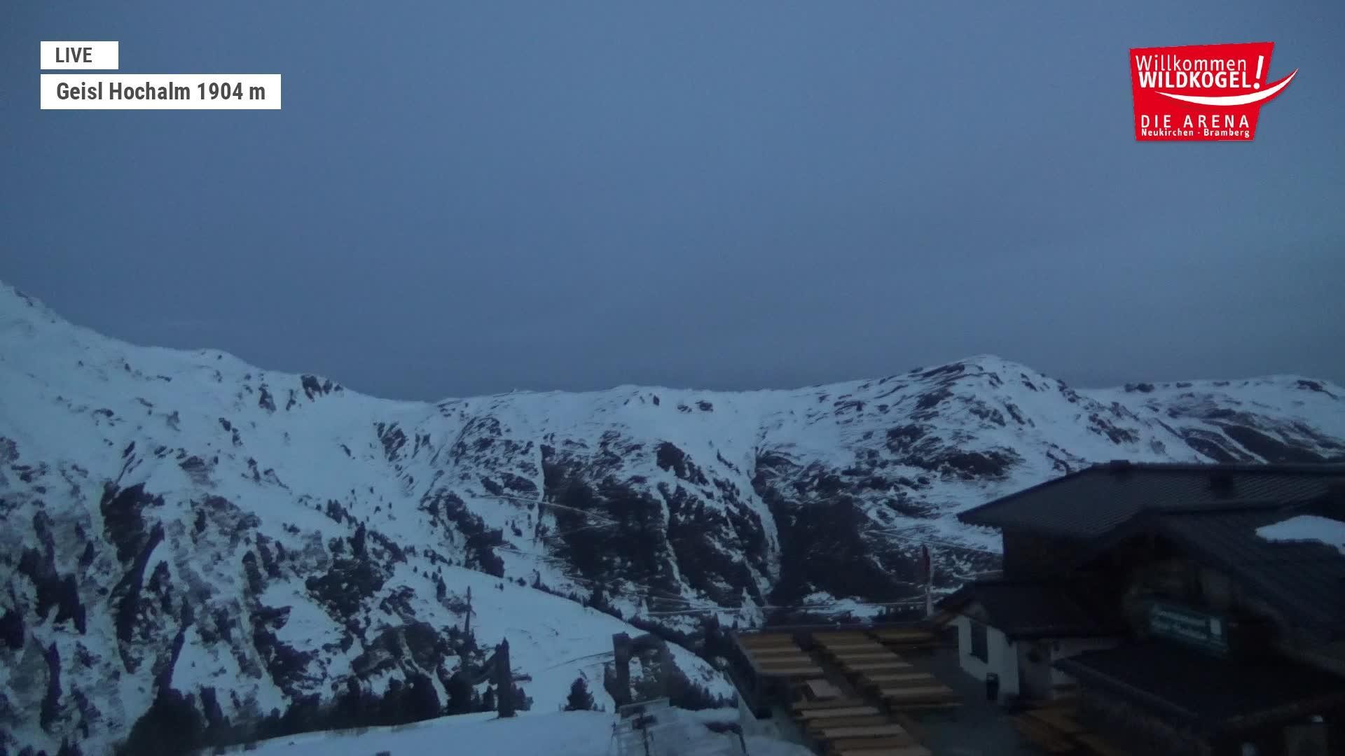 Archiv Foto Webcam Aussichts-Bergrestaurant Wildkogel-Arena