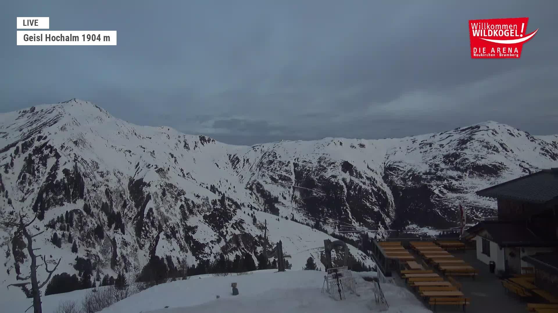 Archiv Foto Webcam Aussichts-Bergrestaurant Wildkogel-Arena