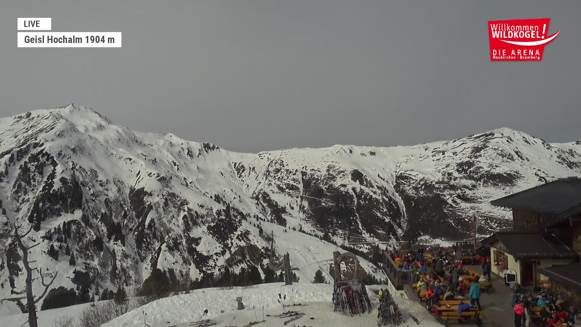 Archiv Foto Webcam Aussichts-Bergrestaurant Wildkogel-Arena