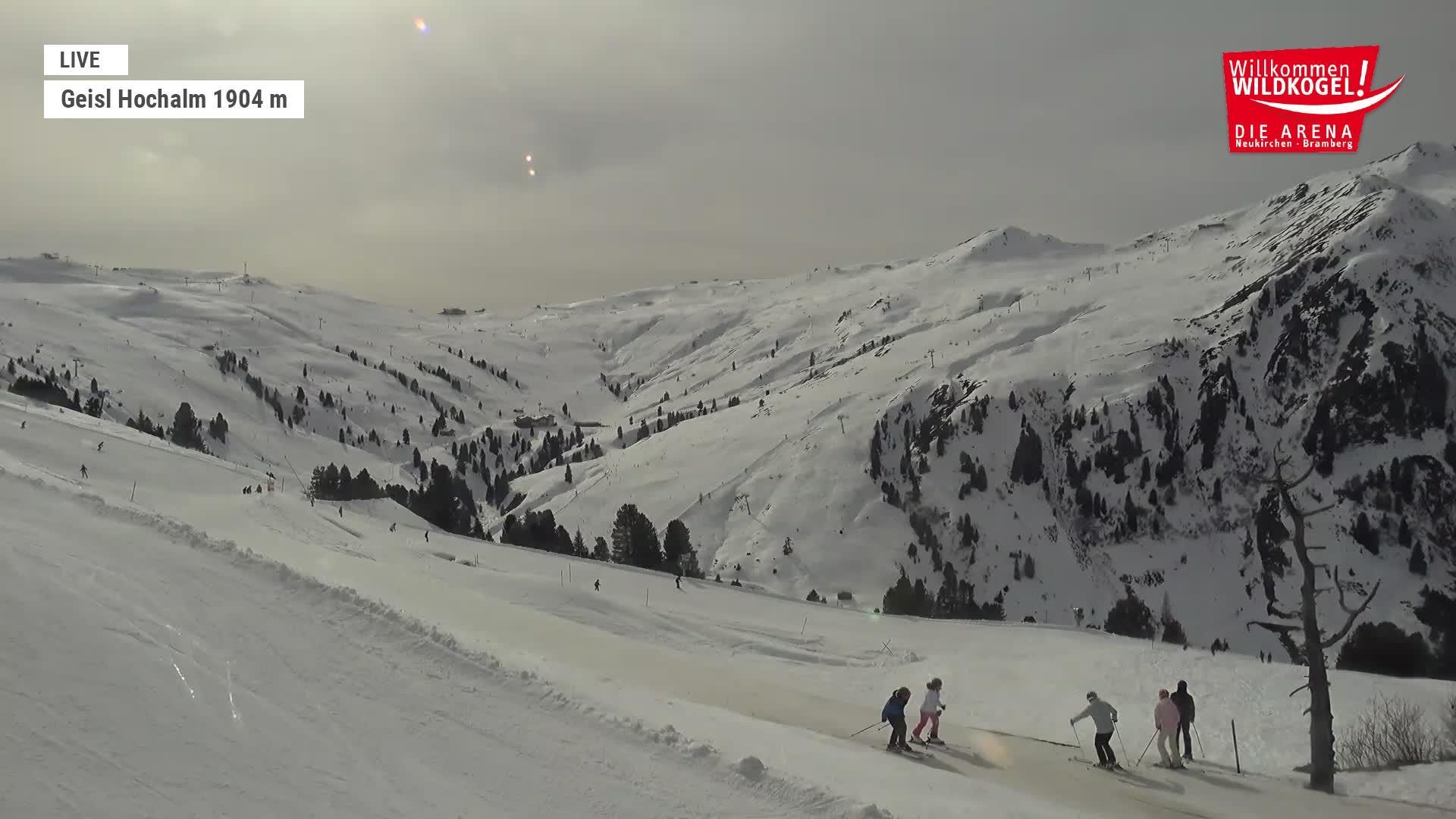 Archiv Foto Webcam Aussichts-Bergrestaurant Wildkogel-Arena