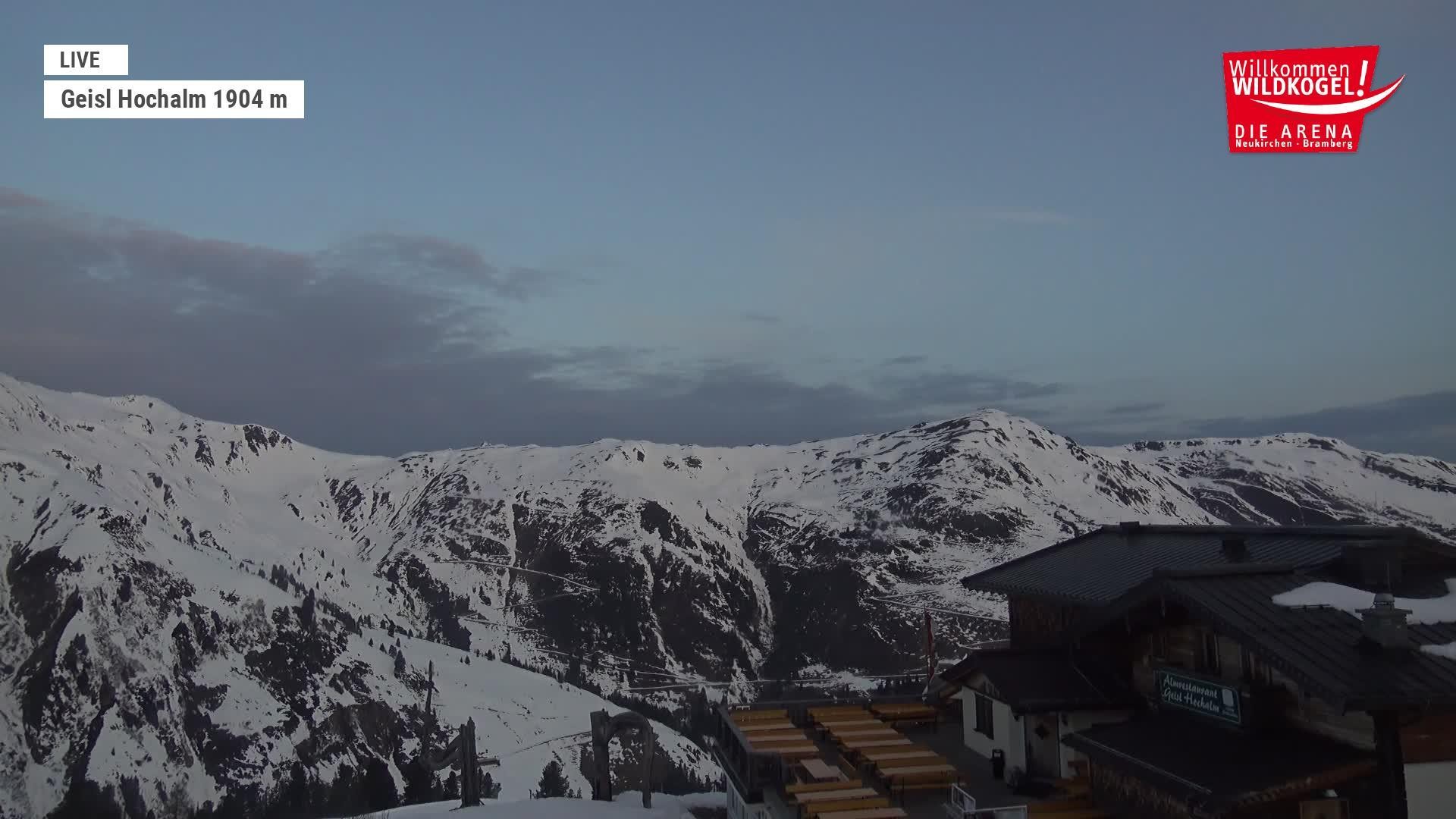 Archiv Foto Webcam Aussichts-Bergrestaurant Wildkogel-Arena