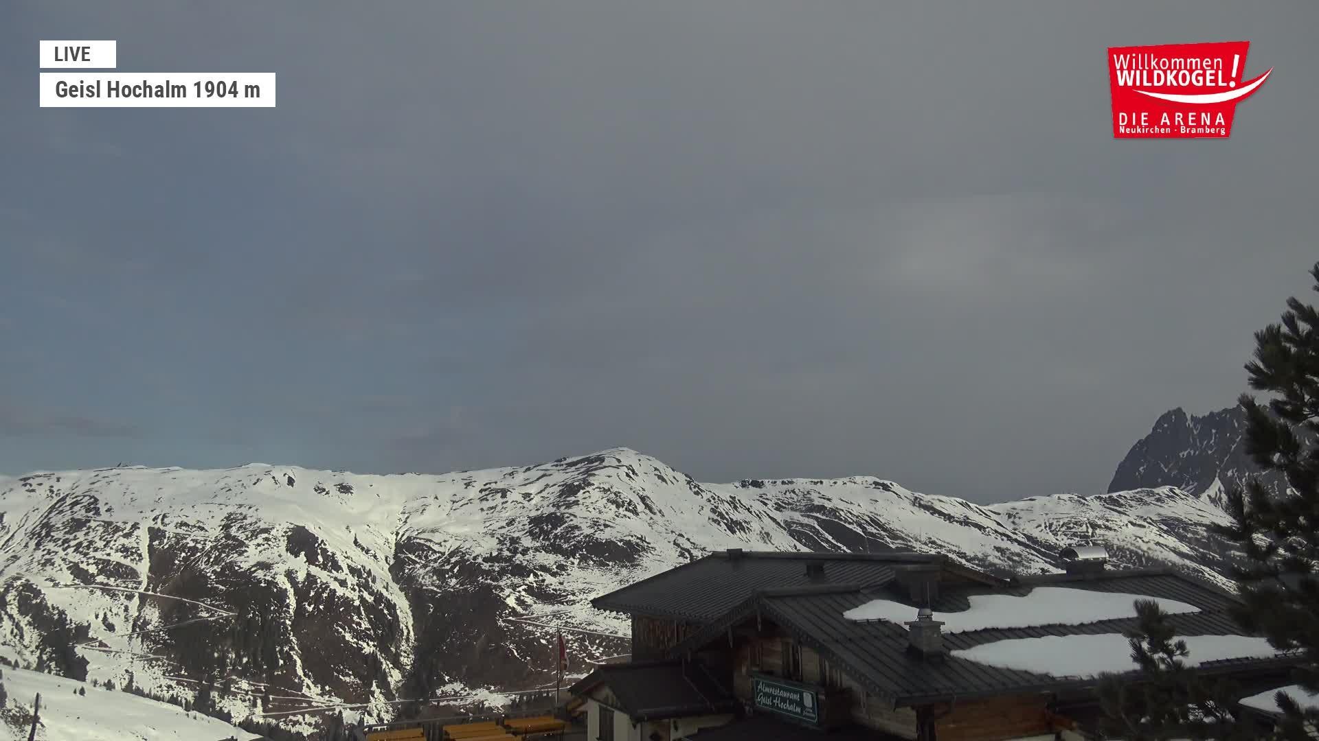 Archiv Foto Webcam Aussichts-Bergrestaurant Wildkogel-Arena