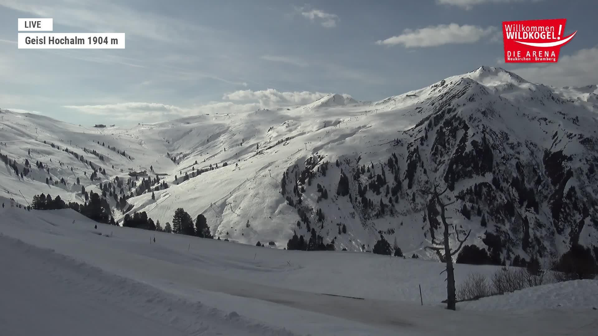 Archiv Foto Webcam Aussichts-Bergrestaurant Wildkogel-Arena