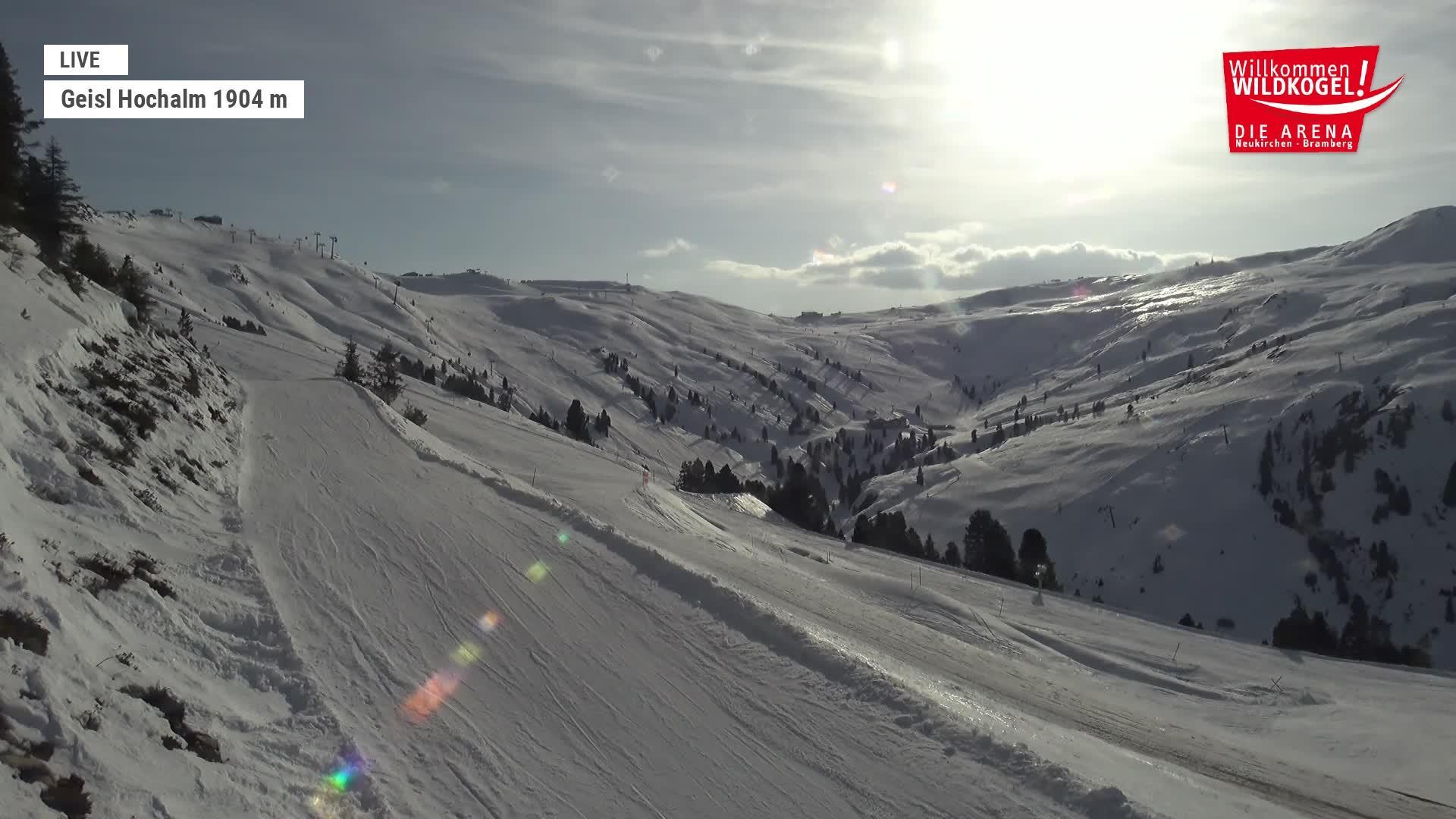 Archiv Foto Webcam Aussichts-Bergrestaurant Wildkogel-Arena