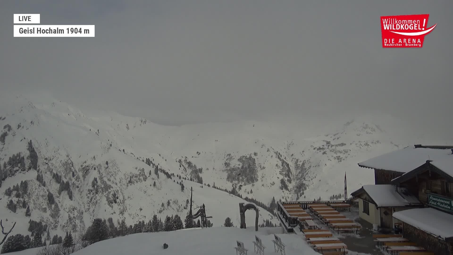 Archiv Foto Webcam Aussichts-Bergrestaurant Wildkogel-Arena