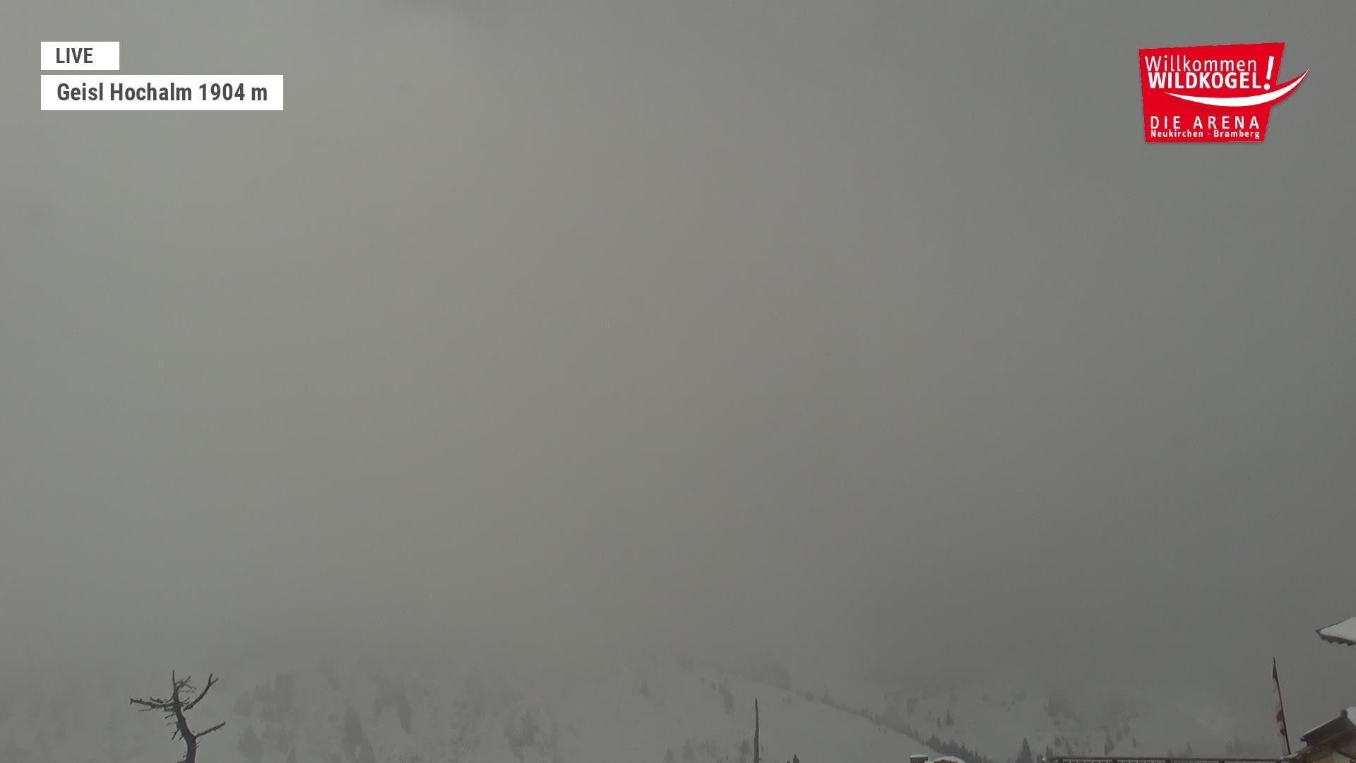 Archived image Webcam Panorama restaurant Wildkogel-Arena