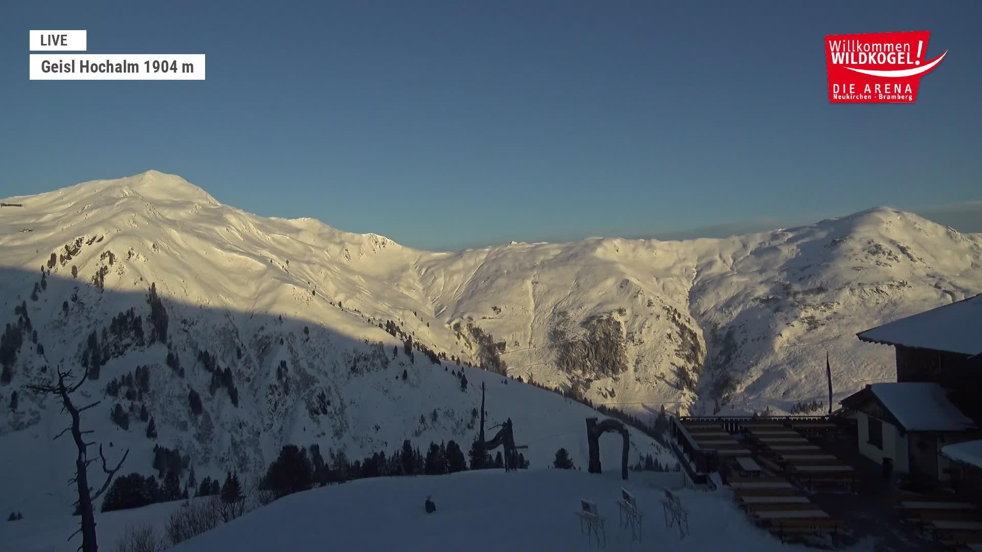 Archiv Foto Webcam Aussichts-Bergrestaurant Wildkogel-Arena