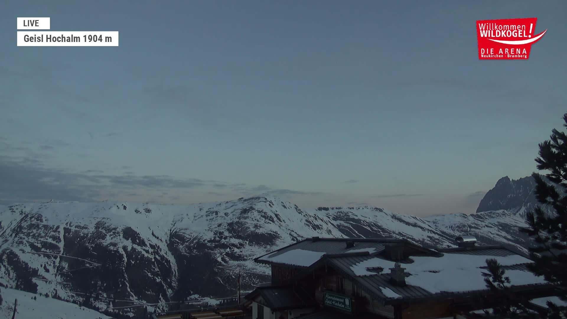 Archiv Foto Webcam Aussichts-Bergrestaurant Wildkogel-Arena