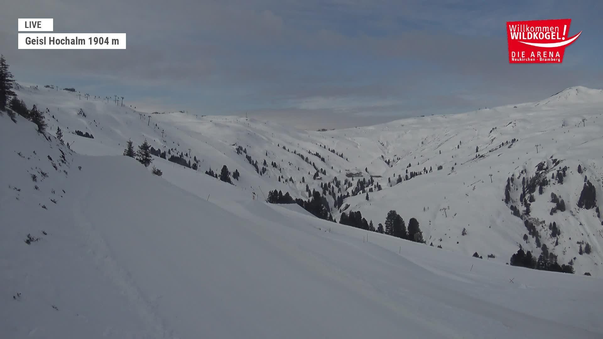 Archiv Foto Webcam Aussichts-Bergrestaurant Wildkogel-Arena